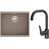 Set StrongSinks S3 (drez Hron 530 Béžová + batéria Garonne Čierna matná)