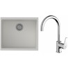 Set StrongSinks S3 (drez Hron 530 Biela + batéria Rhona Chróm)