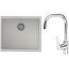 Set StrongSinks S3 (drez Hron 530 Biela + batéria Garonne Chróm)