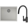 Set StrongSinks S3 (drez Hron 530 Biela + batéria Loira Čierna matná)