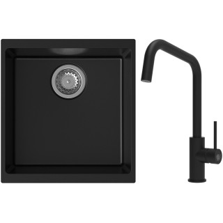Set StrongSinks S3 (drez Hron 430 Čierna + batéria Arda Čierna matná)