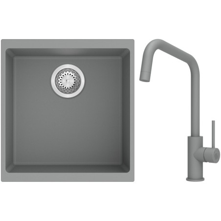 Set StrongSinks S3 (drez Hron 430 Sivá + batéria Arda Sivá)