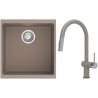 Set StrongSinks S3 (drez Hron 430 Béžová + batéria Neris Béžová, nerezová koncovka)