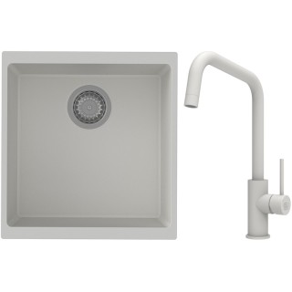 Set StrongSinks S3 (drez Hron 430 Biela + batéria Arda Biela)
