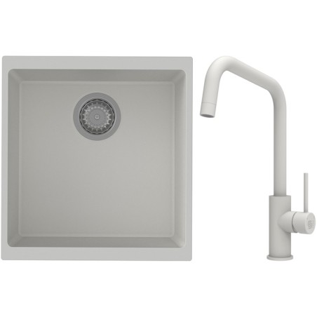 Set StrongSinks S3 (drez Hron 430 Biela + batéria Arda Biela)