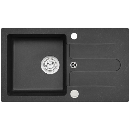 Kuchyňský dřez Alveus Cortina 110 Black 91, s excentrem Kuchyňský dřez Alveus Cortina 110 Black 91, s excentrem