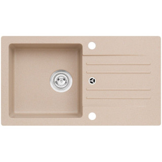Kuchyňský dřez Alveus Cortina 140 Beige 55, bez excentru