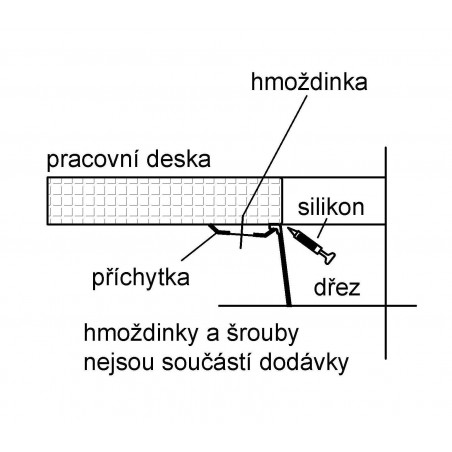Kuchyňský dřez Franke Sirius SID 110-50 Bílá Kuchyňský dřez Franke Sirius SID 110-50 Bílá