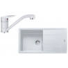 Set Franke G137 (dřez BFG 611 Bílá-led + baterie FC 9541.094 Bílá-led)