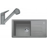 Set Franke G122 (dřez BSG 611-78/39 Šedý kámen + baterie FC 9547.084 Šedý kámen)