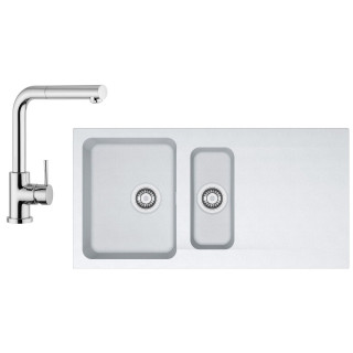 Set Franke T44 (dřez OID 651 + baterie FN 0147.031) Bílá