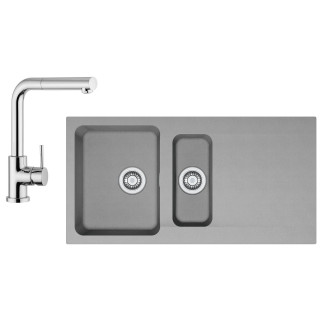 Set Franke T44 (dřez OID 651 + baterie FN 0147.031) Šedá