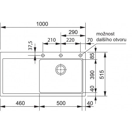 Kuchyňský dřez Franke Mythos MTG 611/2 Kašmír