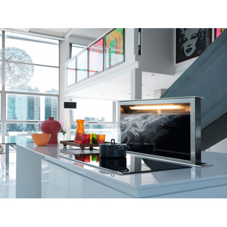 Odsavač par Franke Downdraft FDW 908 IB XS Černá/nerez Odsavač par Franke Downdraft FDW 908 IB XS Černá/nerez