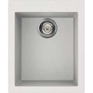 Kuchyňský dřez Elleci Quadra 100 Bianco Titano G68, horní