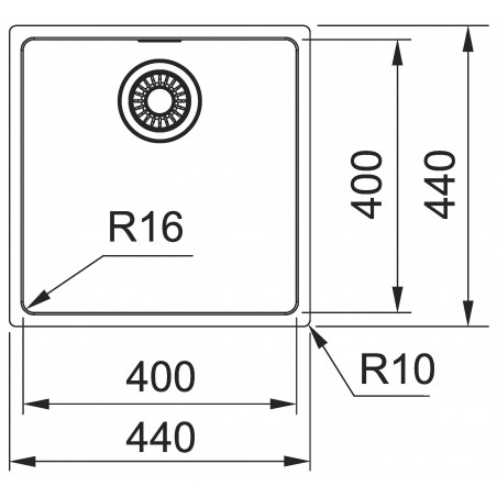 Kuchyňský dřez Franke Maris MRX 110-40