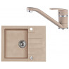 Set Alveus (dřez Rock 30 Beige 55 + baterie Nina Beige 55 + dárek) Set Alveus (dřez Rock 30 Beige 55 + baterie Nina Beige 55 + dárek)