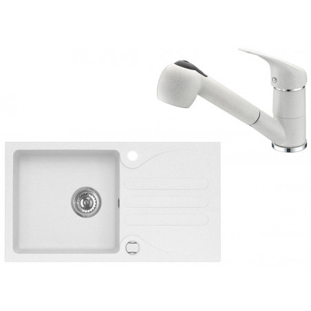 Set Alveus (dřez Galapagos 30 White 11 + baterie AM 20 White 11 + dárek) Set Alveus (dřez Galapagos 30 White 11 + baterie AM 20 White 11 + dárek)