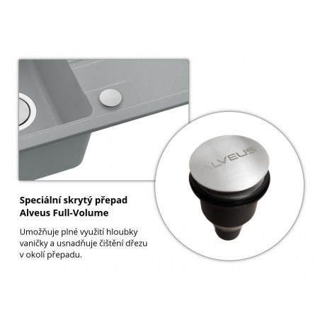 Kuchyňský dřez Alveus Intermezzo 130 Beige 55