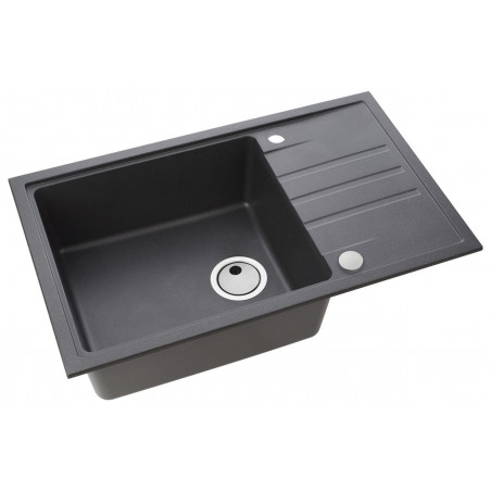 Kuchyňský dřez Alveus Intermezzo 130 Black 91 Kuchyňský dřez Alveus Intermezzo 130 Black 91