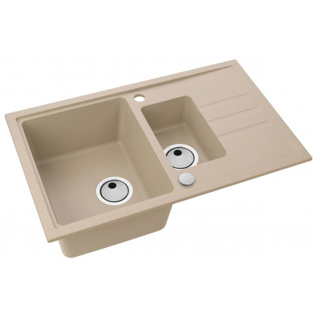Kuchyňský dřez Alveus Intermezzo 70 Beige 55