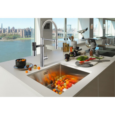 Kuchyňská baterie Franke Vital Tap Chrom/Gun Metal, se sprchou