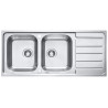 Kuchyňský dřez Alveus Line 100 Maxim Satin, pro montáž do roviny