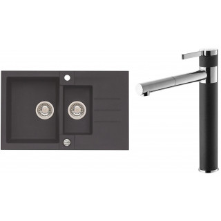 Set Alveus (dřez Rock 70 Twilight 05 + baterie Zina Twilight 05)