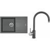 Set Sinks (dřez Linea 780 N Titanium 72 + baterie Vitalia Titanium 72)